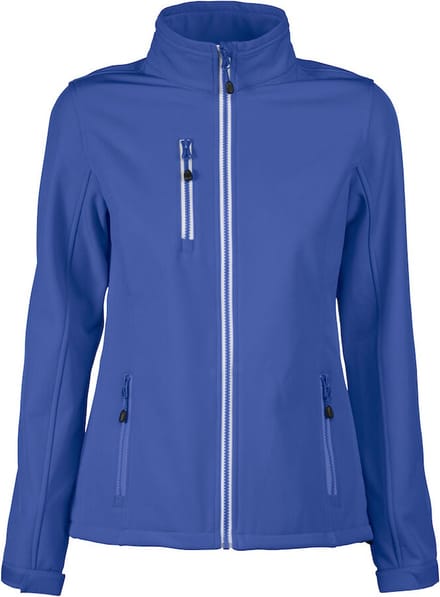 Printer Softshell Jas Vert Lady 2261050 Blauw - Maat S