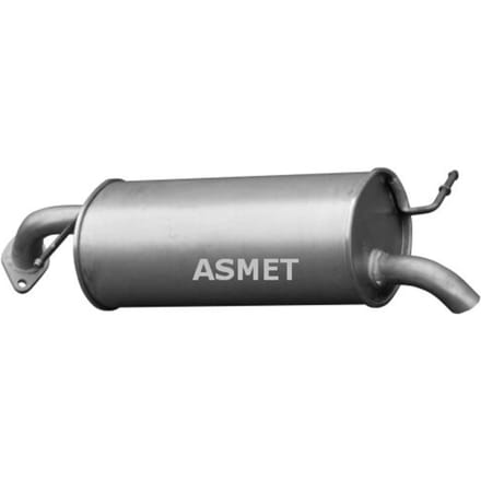 Geluiddemper achter ASMET 15.016