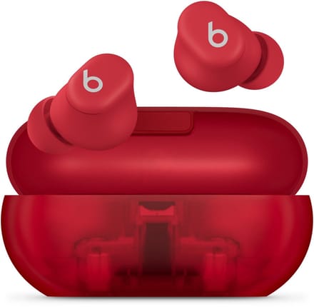 Beats Solo Buds Draadloze Oortjes - Bluetooth In-ear Oordopjes - Transparent Red