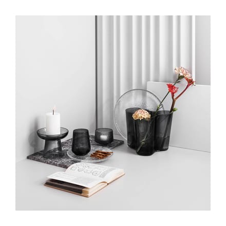 Iittala - Alvar Aalto Vaas 16cm - donkergrijs - 4 - 6 Wochen