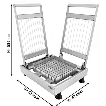 GGM Gastro Pralinenschneider - Drahtabstand: 21 & 28mm - doppelt - inkl. 2 Rahmen