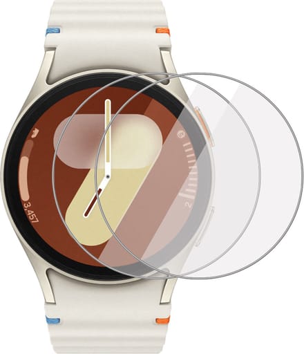 2x Screenprotector geschikt voor Samsung Galaxy Watch 7 40mm - Folie Screen Protector