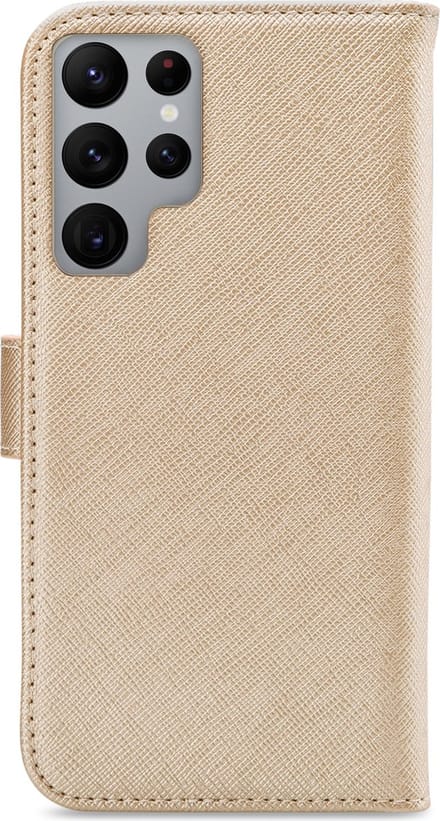 My Style Galaxy S22 Ultra Portemonnee Hoesje Gold