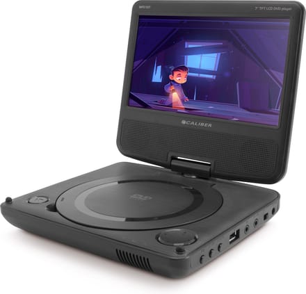 Caliber MPD107 - Portable DVD speler - 7 Inch - Zwart