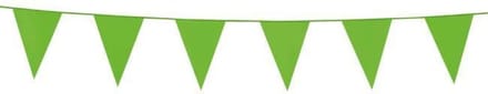 Wefiesta Vlaggenlijn 3 M 10 X 15 Cm Polyetheen Lichtgroen