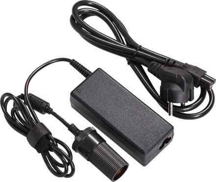 Lextool omvormer 100-240V naar 12V 5A 60W - voor koelbox - LXG74