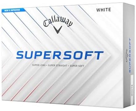 Golfballen Supersoft 2025 - Voor optimale afstand en controle