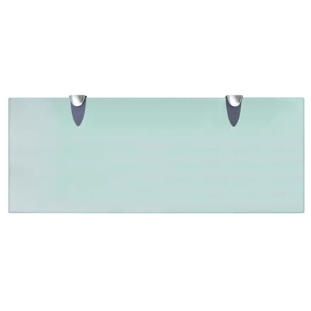 vidaXL - Zwevend - schap - 50x20 - cm - 8 - mm - glas