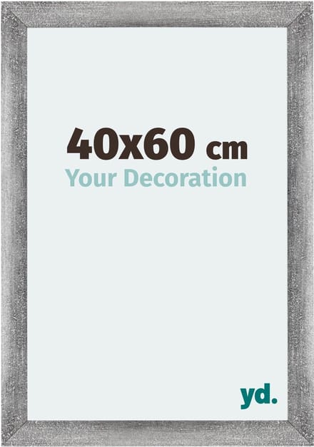 Your Decoration - Fotolijst 40x60 cm - MDF - Grijs Geveegd - Mura