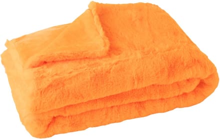 J-Line deken Cutie - polyester - oranje