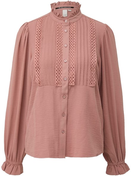 Q/S designed by - Dames bloes - Maat 38 - Vrouwen - Roze - polyester