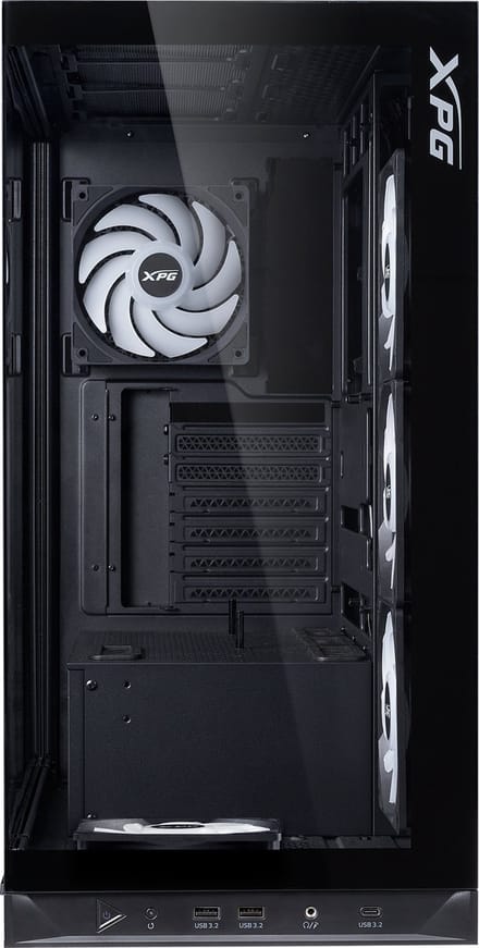 XPG Invader X BTF Midi Tower Zwart
