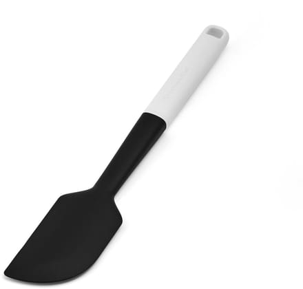 Spatel met Punt, Pannenlikker, 30 cm, Siliconen, Kunststof, Wit - KitchenAid