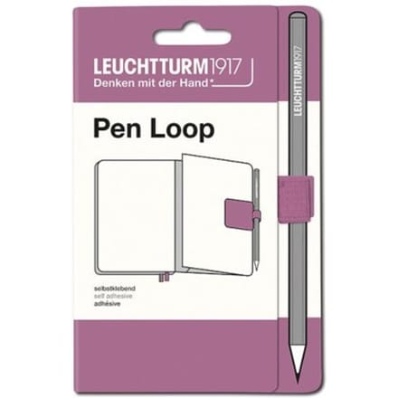 Leuchtturm1917 pen loop zelfklevende pennenlus oud roze