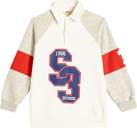 Polokraag Met drukwerk Sweatshirt
