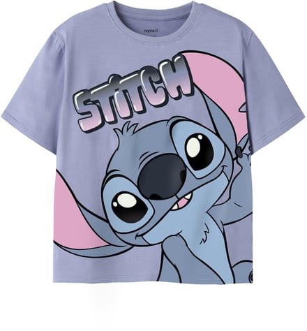 NAME IT - NKFMORISSINA STITCH SS NREG TOP WDI - Meisjes - T-shirts