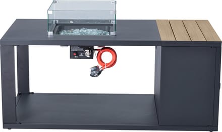Sens-Line - Capri firepit table - Terrashaard - Aluminium