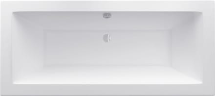 Mexen Cube rechthoekig bad 170 x 75 , wit - 55051707500
