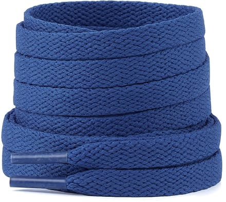 The Kicks Don Veters Plat 140CM - Marine Blauw - 8mm