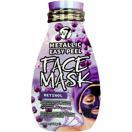 W7 Metallic Easy-Peel Face Masker - Retinol (3 Stuks)