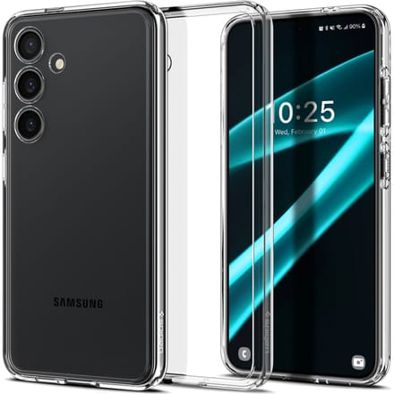 Spigen Ultra Hybrid Backcover voor de Samsung Galaxy S24 Plus - Crystal Clear