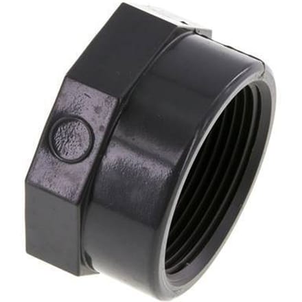 PVC Eindkap Rp 1 1/2'' [2 Stuks]