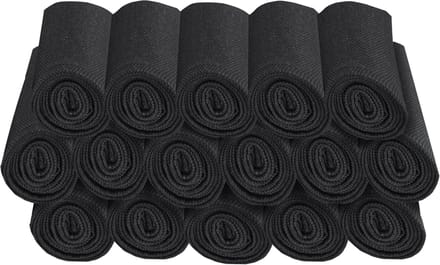 Placemat ca.33x45cm Black canvas eco+