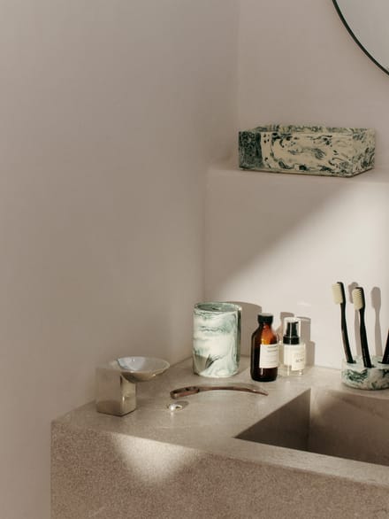 Ferm Living Santany schaal - aluminium - Ø 9,5 cm