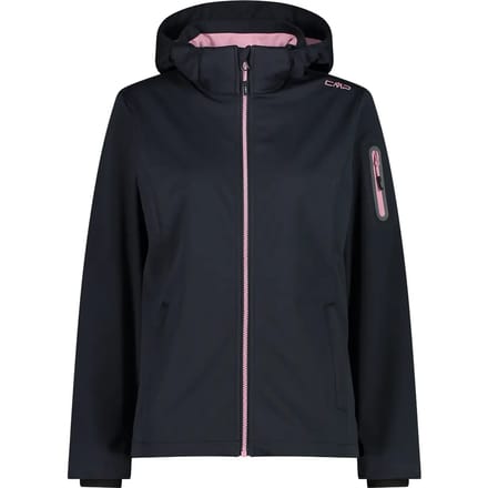Cmp Light 39a5016 Softshelljack Zwart 3XL Vrouw