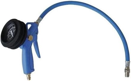 Hand Strap Vuller - Pomp met Meter - Banden Vullen - Geïntegreerde Drukmeter - 0-10 Bar - Zwart