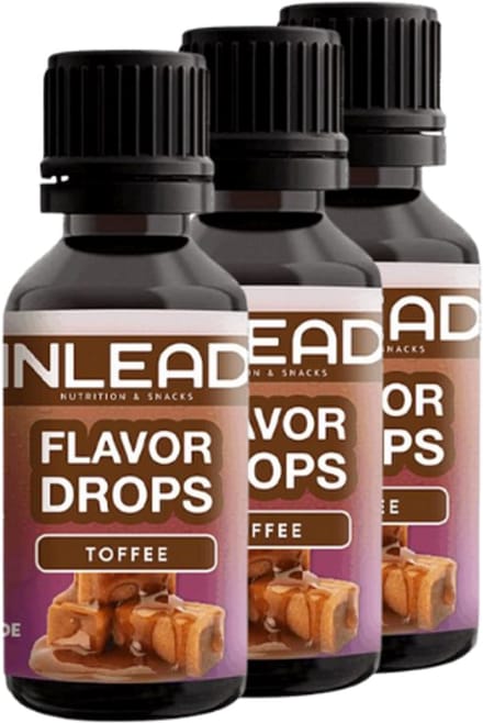 Inlead | Flavor Drops | Toffee | 3 stuks | 3 x 30 ml
