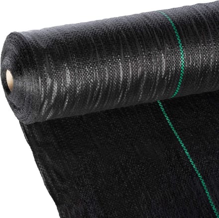 Weg met Onkruid: Sterk Geweven Gronddoek / Worteldoek 100 g/m² (100m² Rol)
