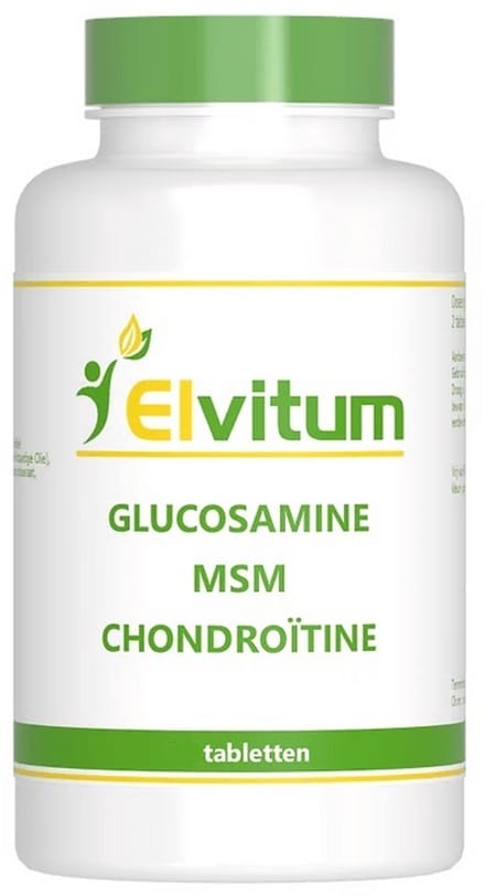 Elvitum - Glucosamine MSM Chondroitine - 150 tabletten