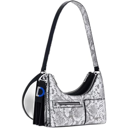 Desigual schoudertas Delta Vega Shoulder Bag Black zwart