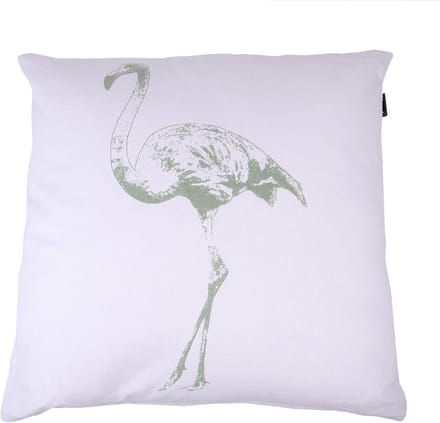 In The Mood Flamingo - Sierkussen - Ivoor/Faded Mint - 50x50 cm