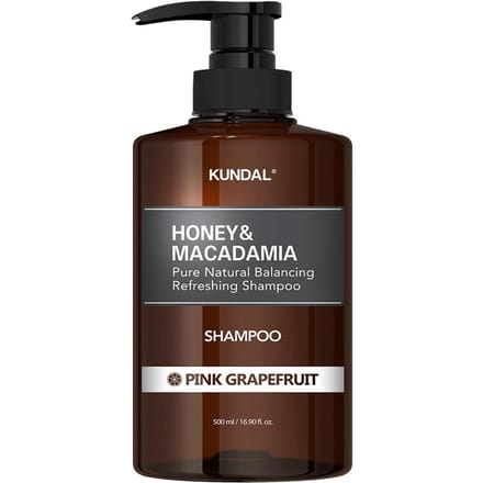 [KUNDAL] Honing & Macadamia Natuurshampoo #Pink Grapefruit 500ml gray