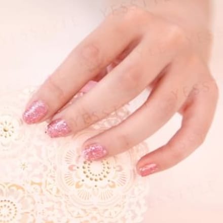 ALLOYA - Water-Based Natural Nail Polish Environmental Friendly 095 Pinky Hearts 10ml