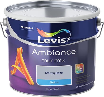 Levis - Ambiance Mur Satin Mix - Stormy Haze - Mengverf - 10 L