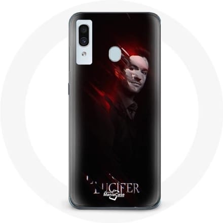 Coque - Lucifer - Samsung Galaxy A20 - Souple - Noir - Protection noir