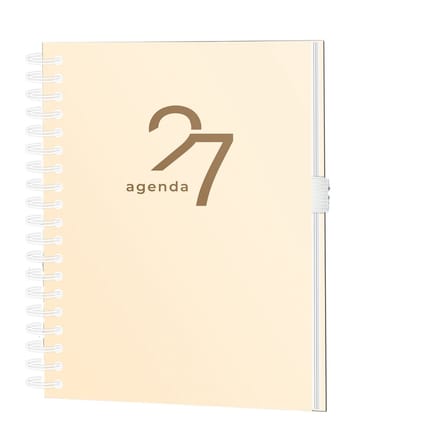 Huurdies® - Schoolagenda 26/27 - A5 - Beige