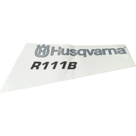 Husqvarna sticker r111b