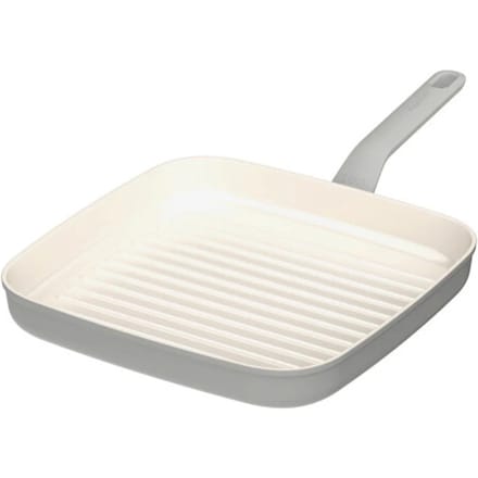 LEO Grillpan antikleef Balance Moonmist - Ø 28cm - Grijs - PFAS-vrij