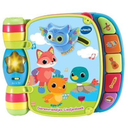 Vtech Dierenvriendjes Liedjesboek blauw Interactief speelgoed