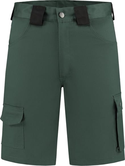 EM Workwear Bermuda Korte Werkbroek kat/pol Flessengroen - Maat 42