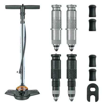Werkplaatspomp met klep SKS Air X-Plorer Schwalbe Clik