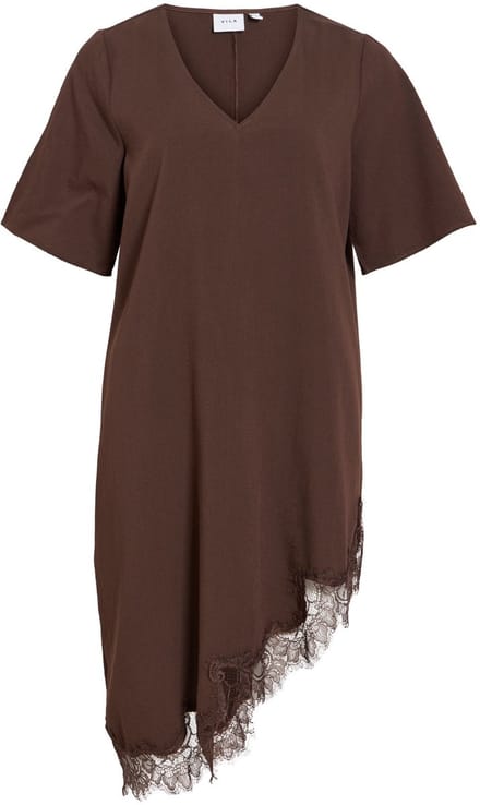 VILA maxi-jurk VIALICJA Asymmetrisch