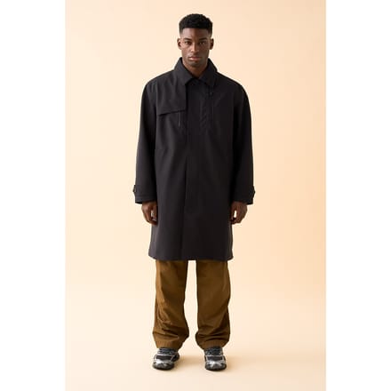 Mizuno Unisex Sl Tech Trench Coat Black Größe: L | Trench Coats Outlet | Unisex | Schwarz