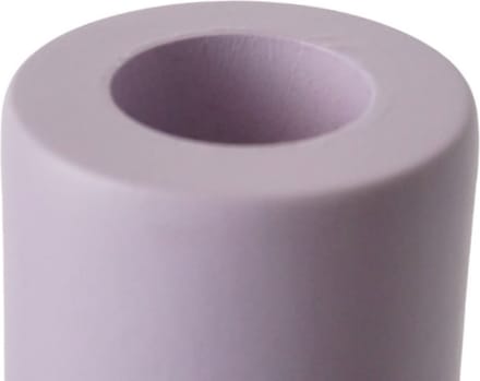 Candleholder cone low - Lilac