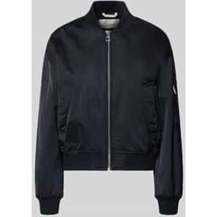 regular fit blouson met college-look polokraag