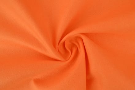 Vilt stof - 1mm dik vilt - 1 meter - Per meter - Oranje